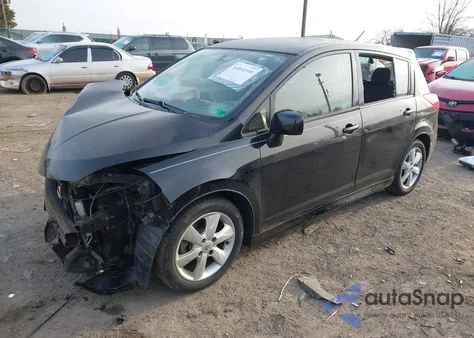 2012 Nissan Versa 1.8 Sl из США, поврежденный, VIN 3N1BC1CP3CK237726